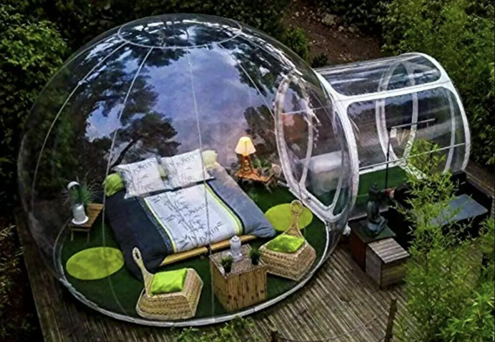 garden bubble tent